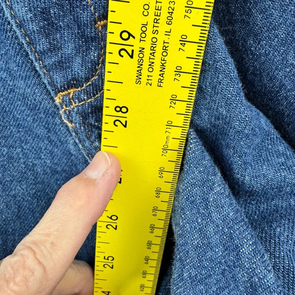 LL Bean Jeans 37x28‎ Mens Classic Fit Blue Denim Straight Leg 100%Cotton